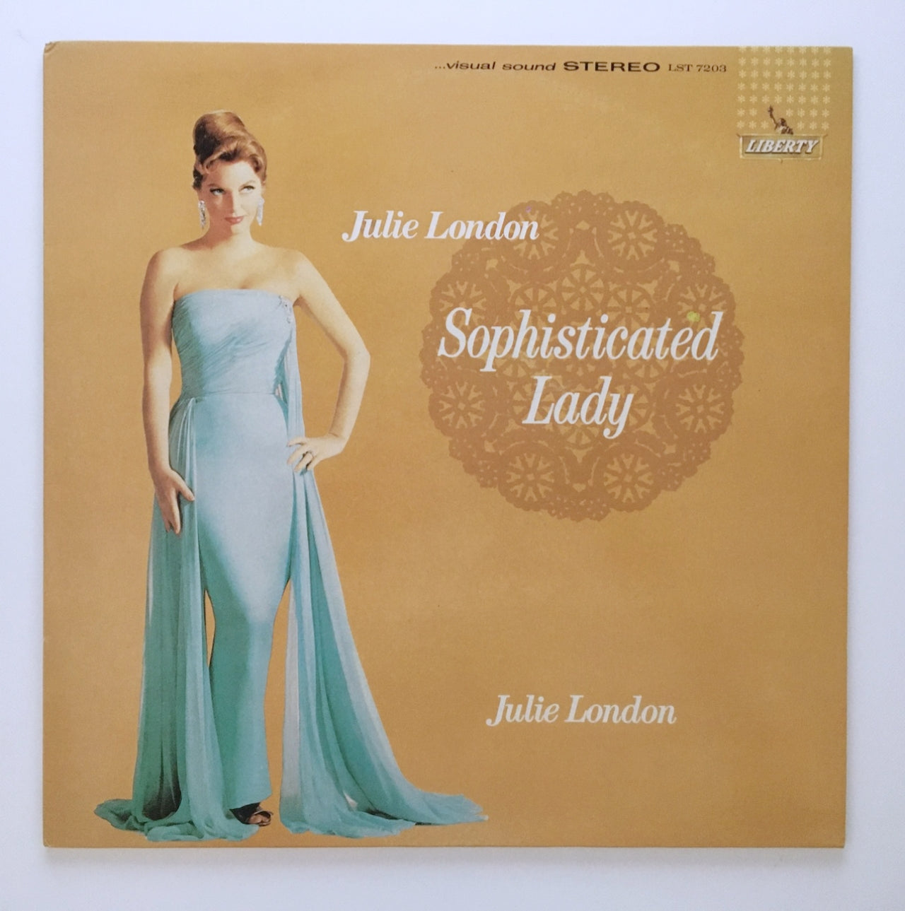 LP/ JULIE LONDON / SOPHISTICATED LADY / UK盤 インナー付き LIBERTY ED2604211