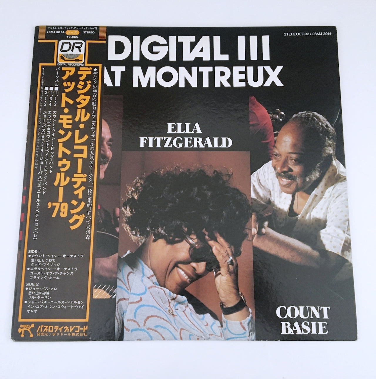 LP/ ELLA FITZGERALD / DIGITAL III AT MONTREUX / 国内盤 帯・ライナー付き PABLO 28MJ3014