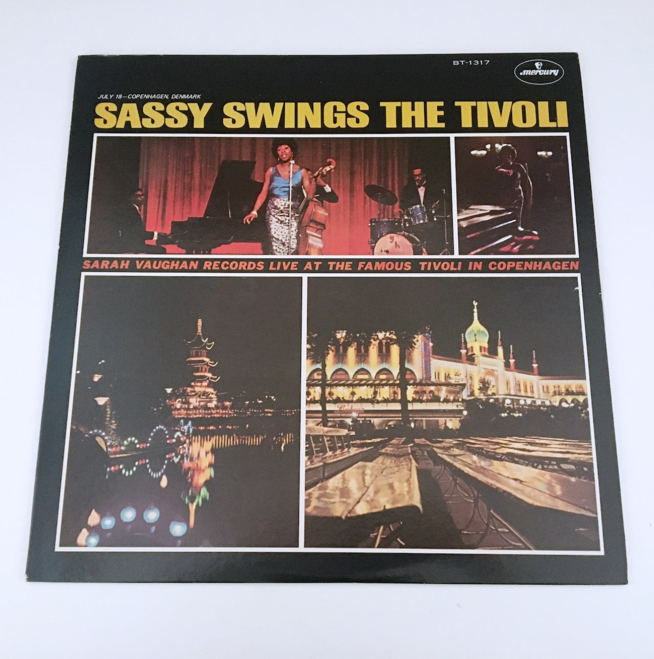 LP/ SARAH VAUGHAN / SASSY SWINGS THE TIVOLI / 国内盤 MERCURY BT-1317