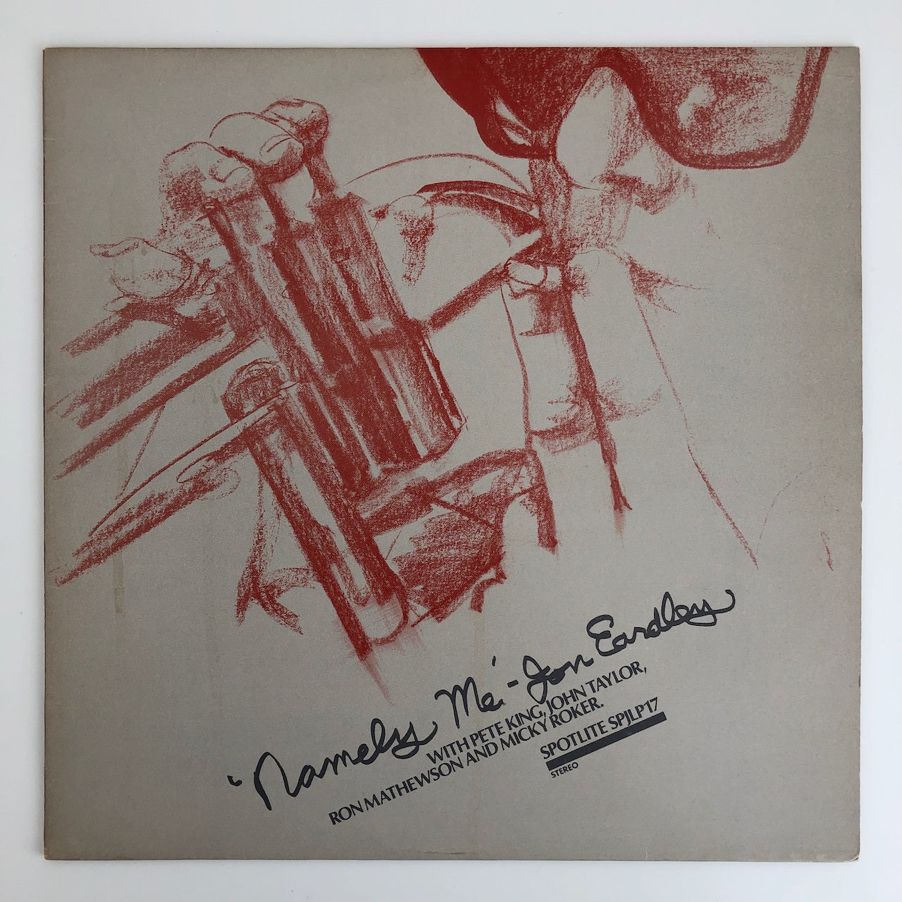 LP/ JON EARDLEY / NAMELY ME / UK盤 SPOTLITE SPJLP17