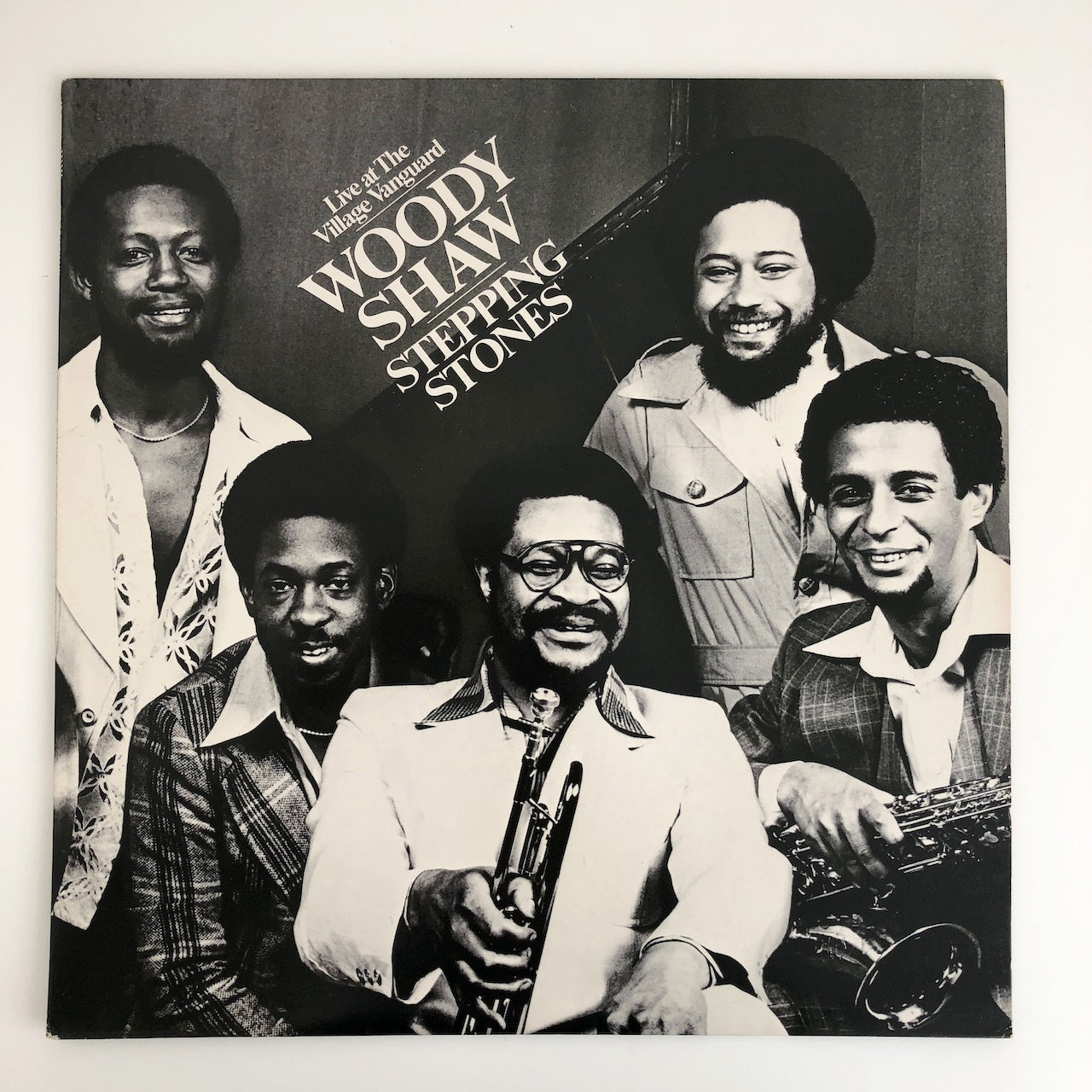 LP/ WOODY SHAW / STEPPING STONES-LIVE AT THE VILLAGE VANGUARD / US盤 インナー付き COLUMBIA JC35560
