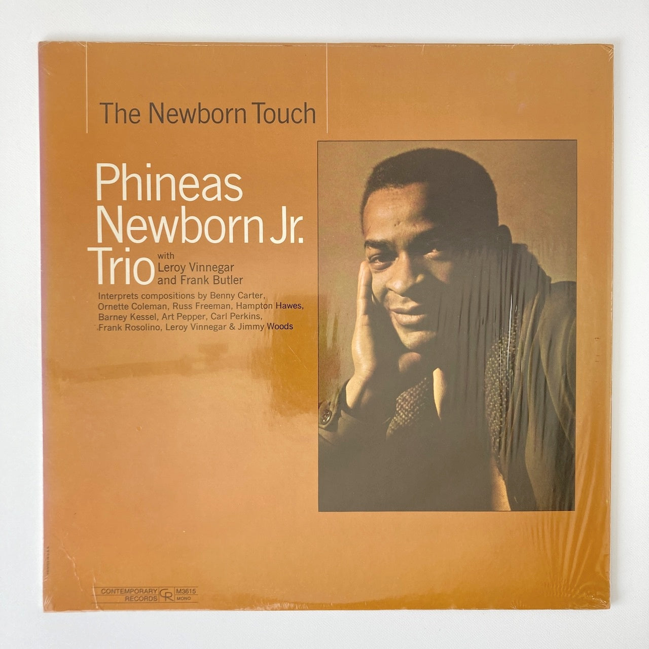 LP/ PHINEAS NEWBORN JR. TRIO / THE NEWBORN TOUCH / US盤 オリジナル 黄色ラベル 深溝 CS付 CONTEMPORARY M3615