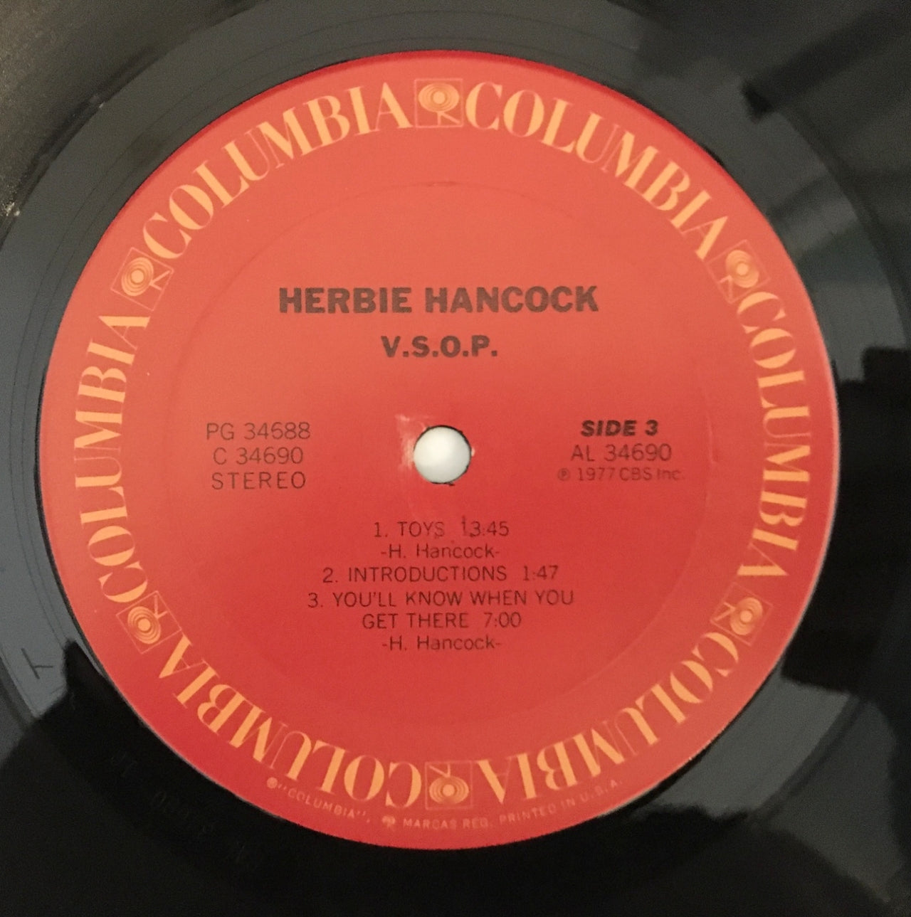 LP/ HERBIE HANCOCK / V.S.O.P. / US盤 2枚組 COLUMBIA PG34688