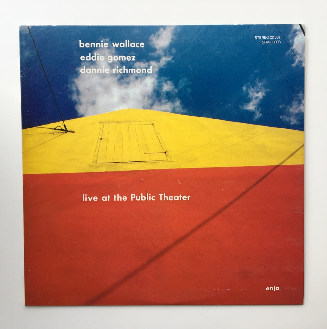 LP/ BENNIE WALLACE / LIVE AT THE PUBLIC THEATER / 国内盤 ライナー付き ENJA 28MJ3003