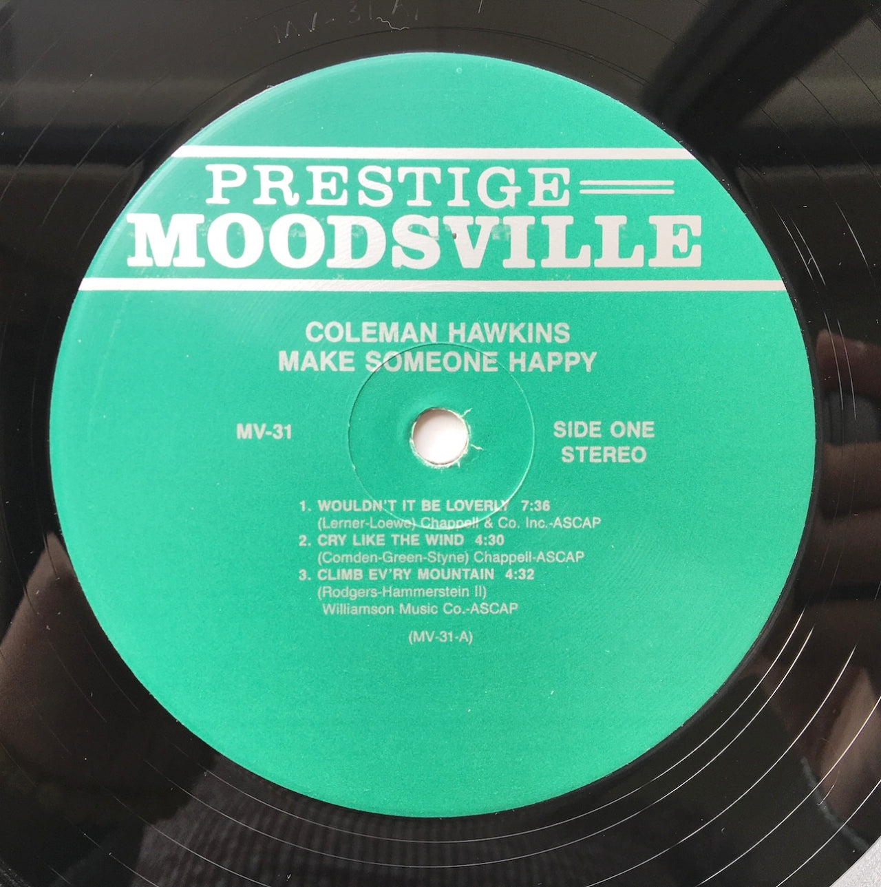 LP/ COLEMAN HAWKINS / MAKE SOMEONE HAPPY / US盤 FANTASY MOODSVILLE MV31