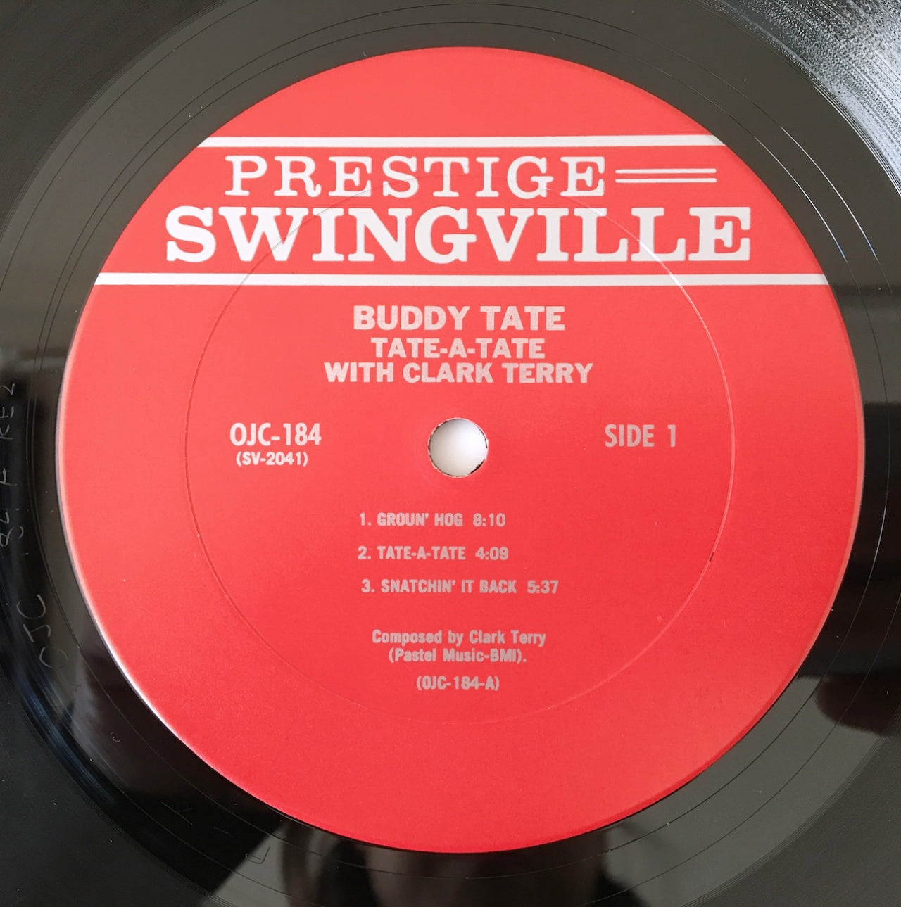 LP/ BUDDY TATE WITH CLARK TERRY / TATE-A-TATE / US盤 OJC SWINGVILLE OJC-184
