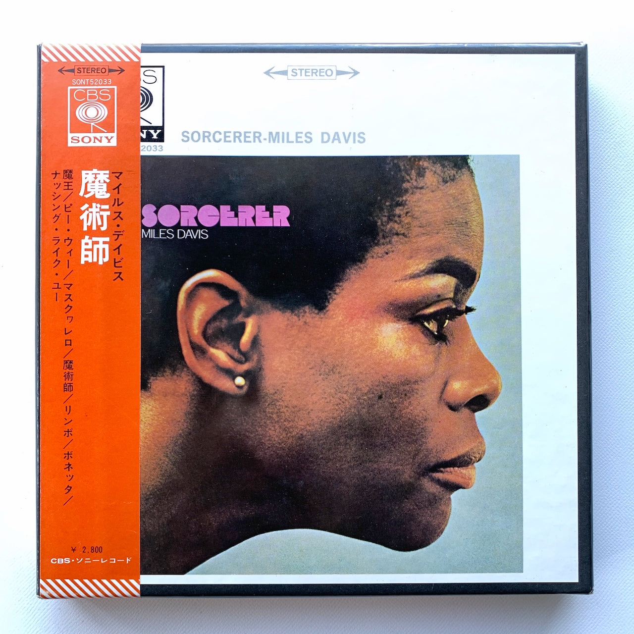 オープンリール&frasl; MILES DAVIS &frasl; SORCERER &frasl; 国内盤 7号 4トラック 19cm