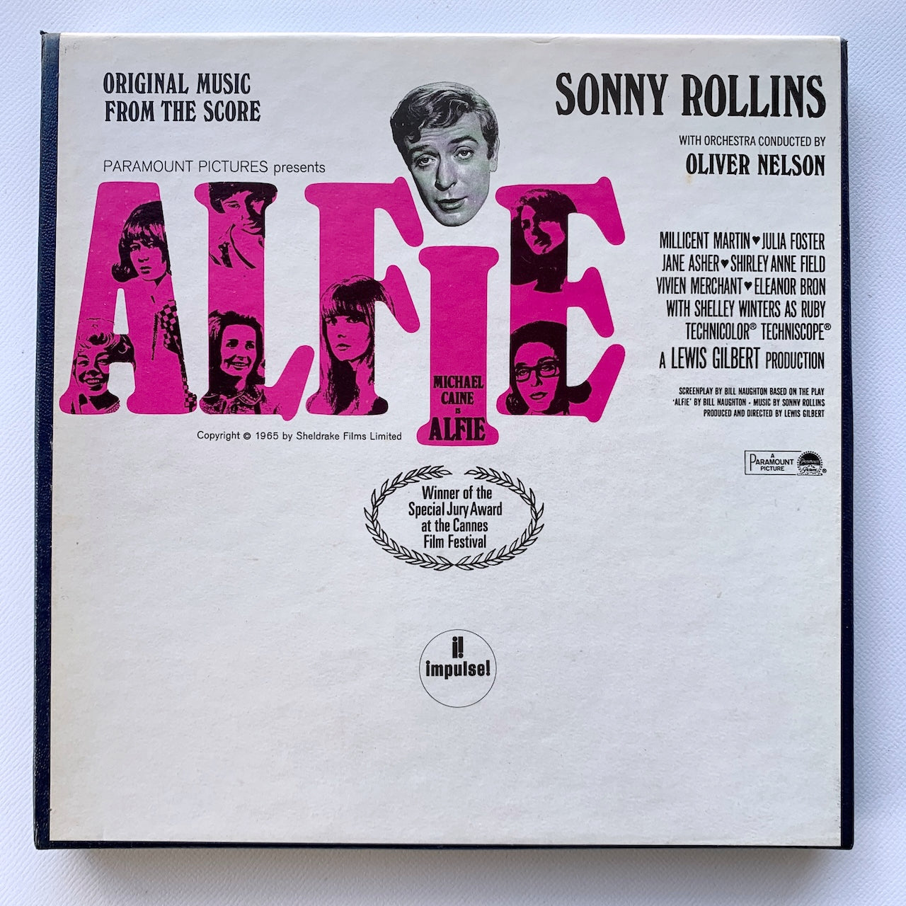 オープンリール/ SONNY ROLLINS / ALFIE / US盤 7号 4トラック 19cm/s (7 1/2IPS) IMPULSE IPC9111