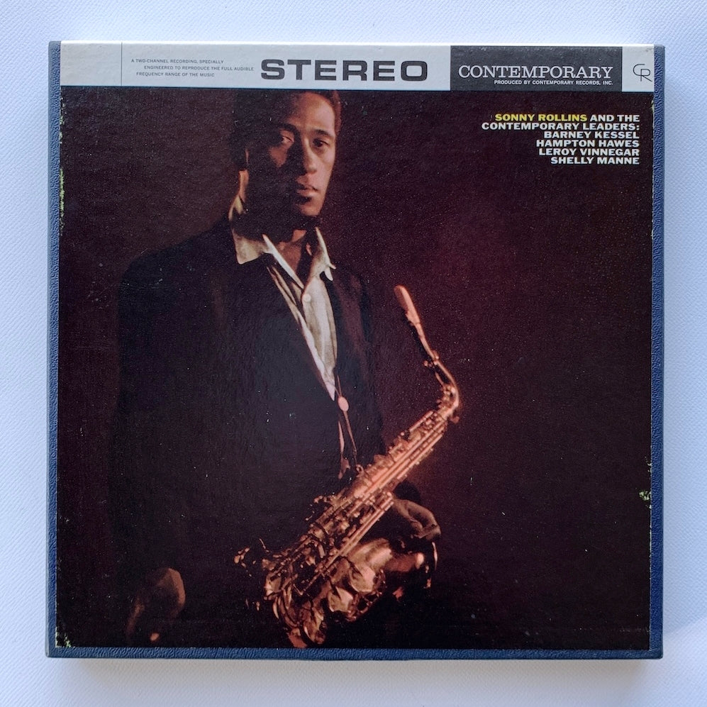 オープンリール/ SONNY ROLLINS / AND THE CONTEMPORARY LEADERS / US盤 7号 4トラック 9.5cm/s (3 3/4IPS) CONTEMPORARY CYX7564