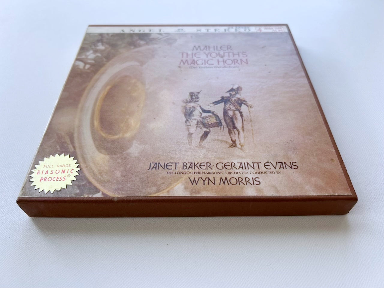 オープンリール/ ベイカー、モリス / マーラー:歌曲集「少年の魔法の角笛」 / US盤 7号 4トラック 19cm/s (7 1/2IPS) EMI ZS36380