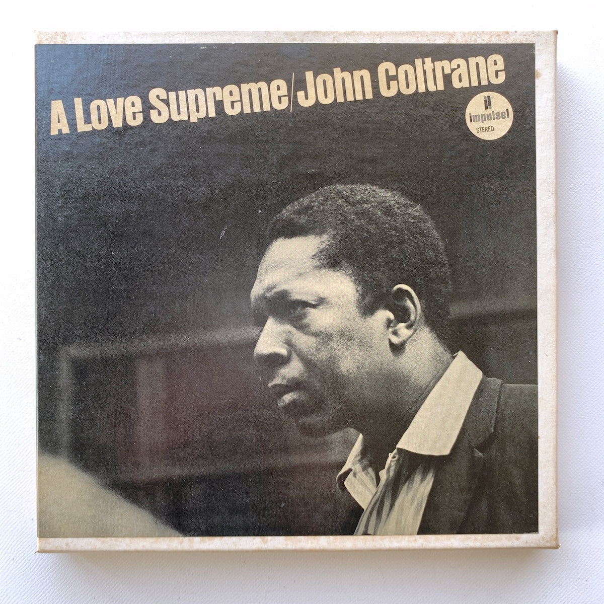 オープンリール/ JOHN COLTRANE / A LOVE SUPREME / US盤 7号 4トラック 19cm/s (7 1/2IPS) IMPULSE IT2001