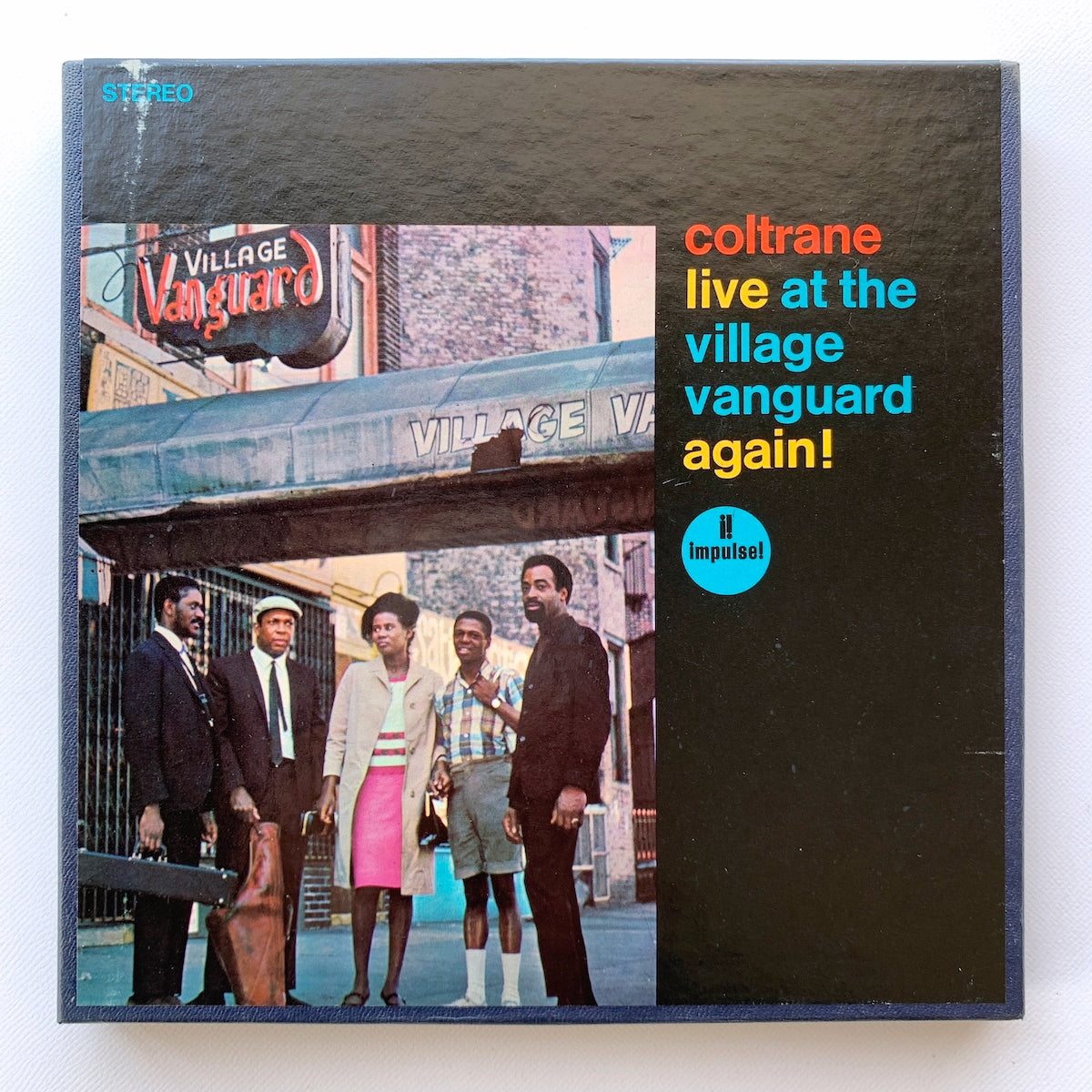 オープンリール/ JOHN COLTRANE / LIVE AT THE VILLAGE VANGUARD AGAIN! / US盤 7号 4トラック 19cm/s (7 1/2IPS) IMPULSE IPC9124