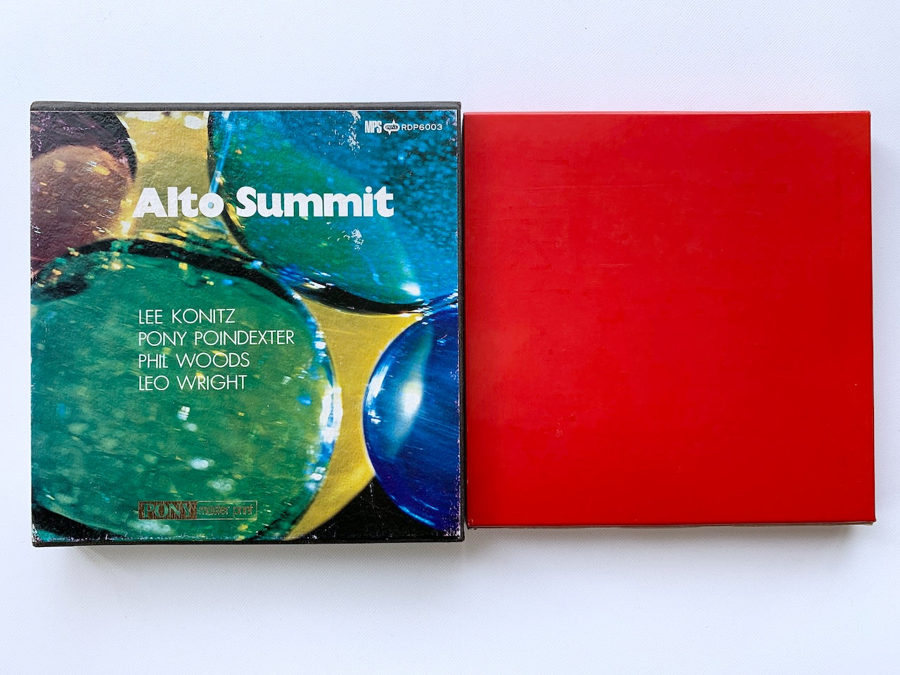 オープンリール/ LEE KONITZ / ALTO SUMMIT / 国内盤 7号 4トラック 19cm/s (7 1/2IPS) ライナー MPS RDP6003