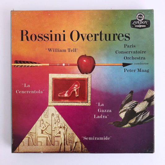 オープンリールテープ  ペーター・マーク / ロッシーニ:ウィリアム・テル序曲 / 7号 19cm/s (7 1/2IPS) 4トラック US製