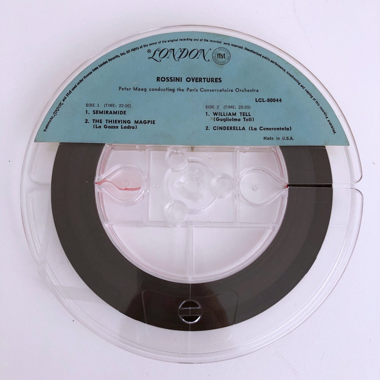 オープンリールテープ ペーター・マーク / ロッシーニ:ウィリアム・テル序曲 / 7号 19cm/s (7 1/2IPS) 4トラック US製