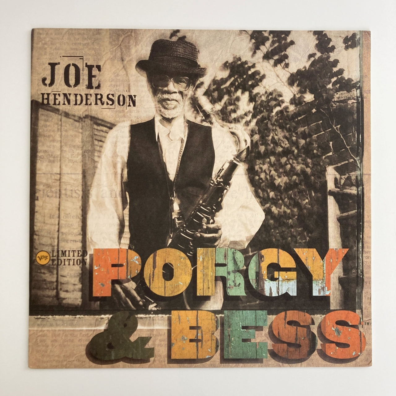 LP/ JOE HENDERSON / PORGY & BESS / US盤 2枚組 重量盤 VERVE 314539047-1