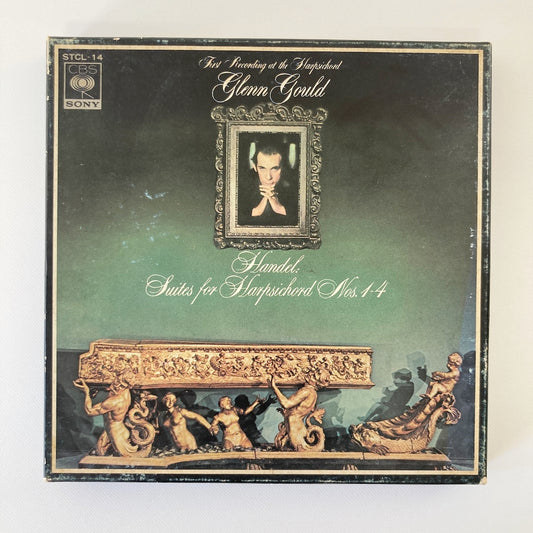 オープンリールテープ / グレン・グールド / ヘンデル:ハープシコード組曲 / 7号 19cm/s (7 1/2IPS) 4トラック 日本盤 ライナー / CBS