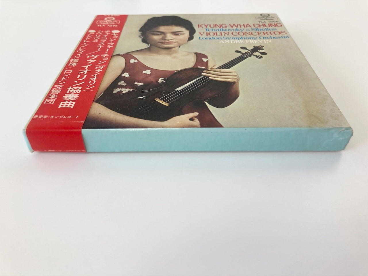 オープンリールテープ / チョン・キョンファ / チャイコフスキー/シベリウス:ヴァイオリン協奏曲 / 7号 19cm/s (7 1/2IPS) 4トラック 日本盤 帯 ライナー / LONDON