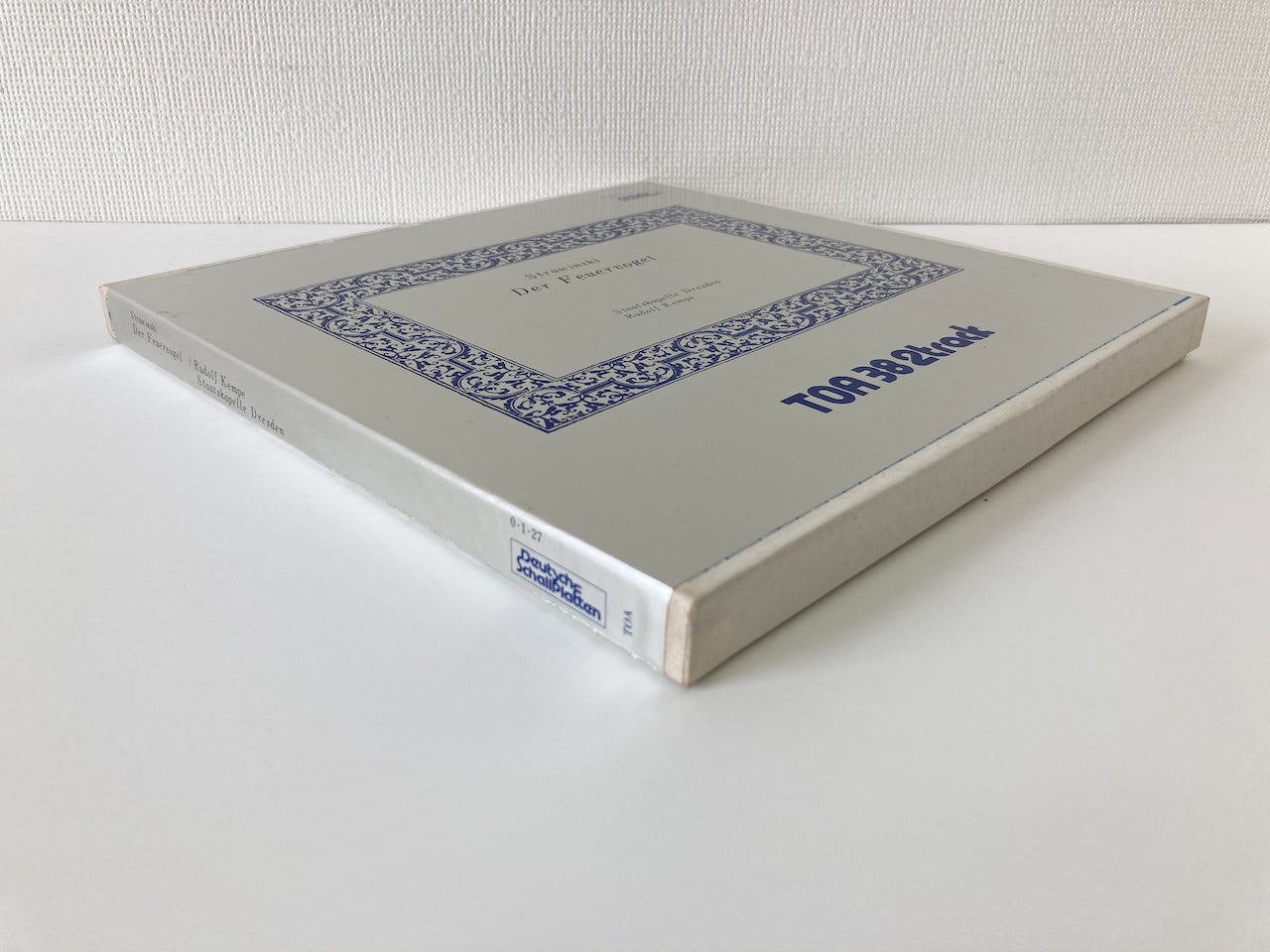 オープンリールテープ / ルドルフ・ケンペ / ストラヴィンスキー:火の鳥(1919年の組曲版) / 再生確認済 10号 2TR 38cm/s 2トラック 日本盤 データーシート