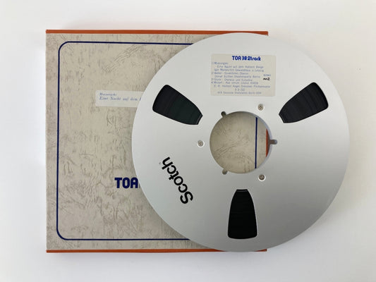 オープンリールテープ / イーゴリ・マルケヴィチ / ムソルグスキー:禿山の一夜 他 / 再生確認済 10号 2TR 38cm/s 2トラック 日本盤 データーシート