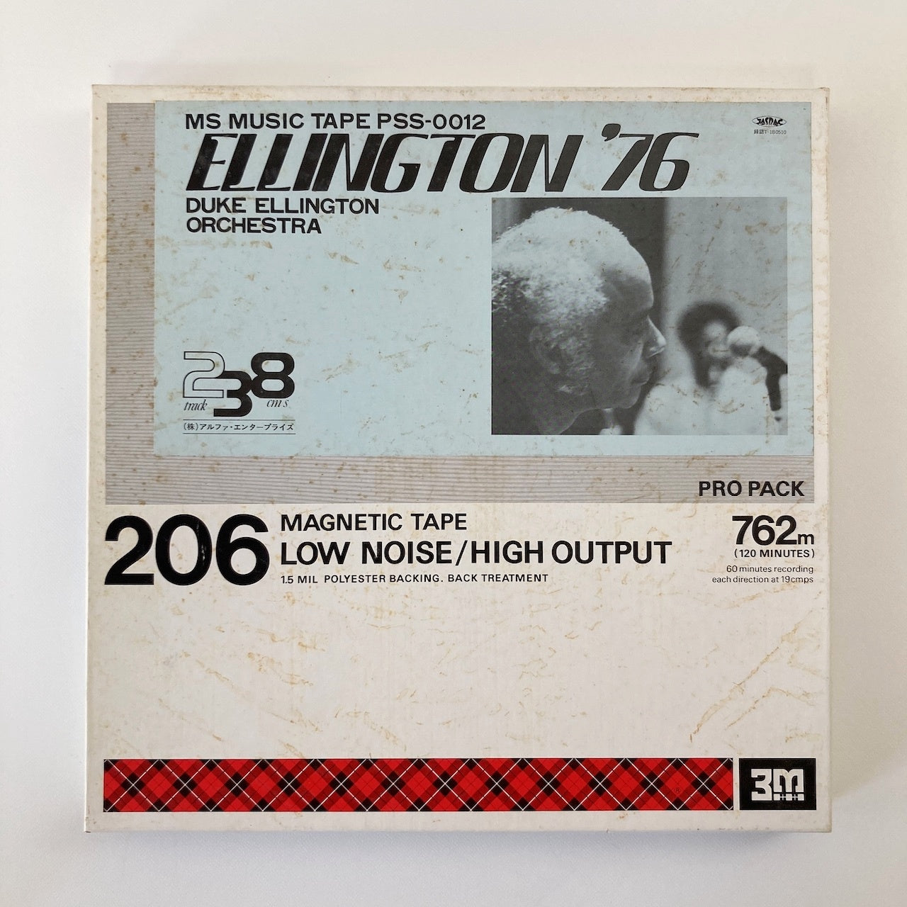 オープンリールテープ / DUKE ELLINGTON / ELLINGTON '76 / 再生確認済 10号 2TR 38cm/s 2トラック 日本盤 ライナー