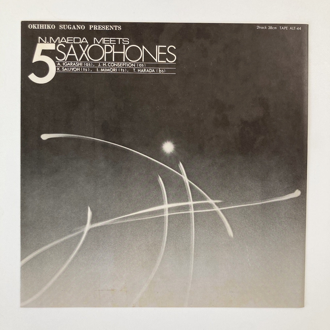 オープンリールテープ / 前田憲男 / NORIO MAEDA MEETS 5 SAXOPHONES / 再生確認済 10号 2TR 38cm/s 2トラック 日本盤 帯・ライナー