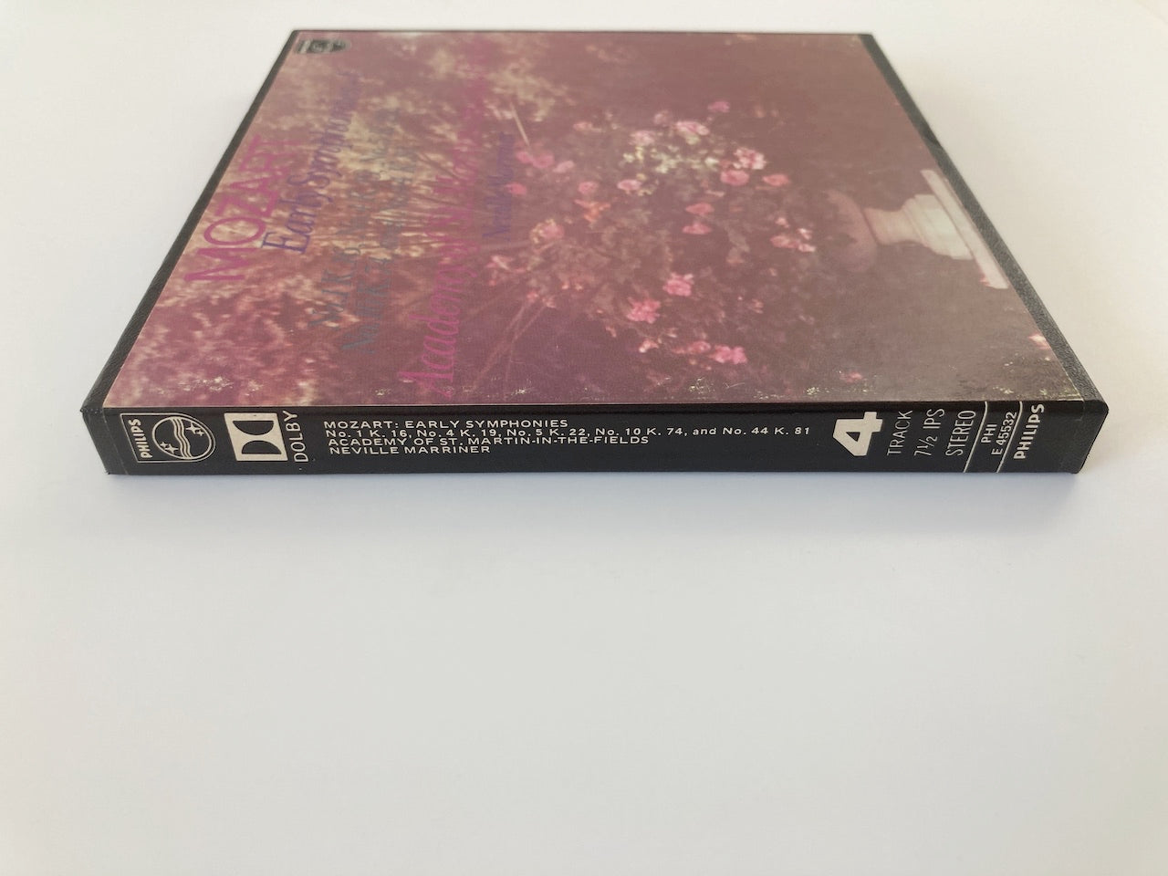 オープンリールテープ / ネヴィル・マリナー / モーツァルト:初期交響曲集 / 7号 19cm/s (7 1/2IPS) 4トラック US盤 DOLBY / PHILIPS