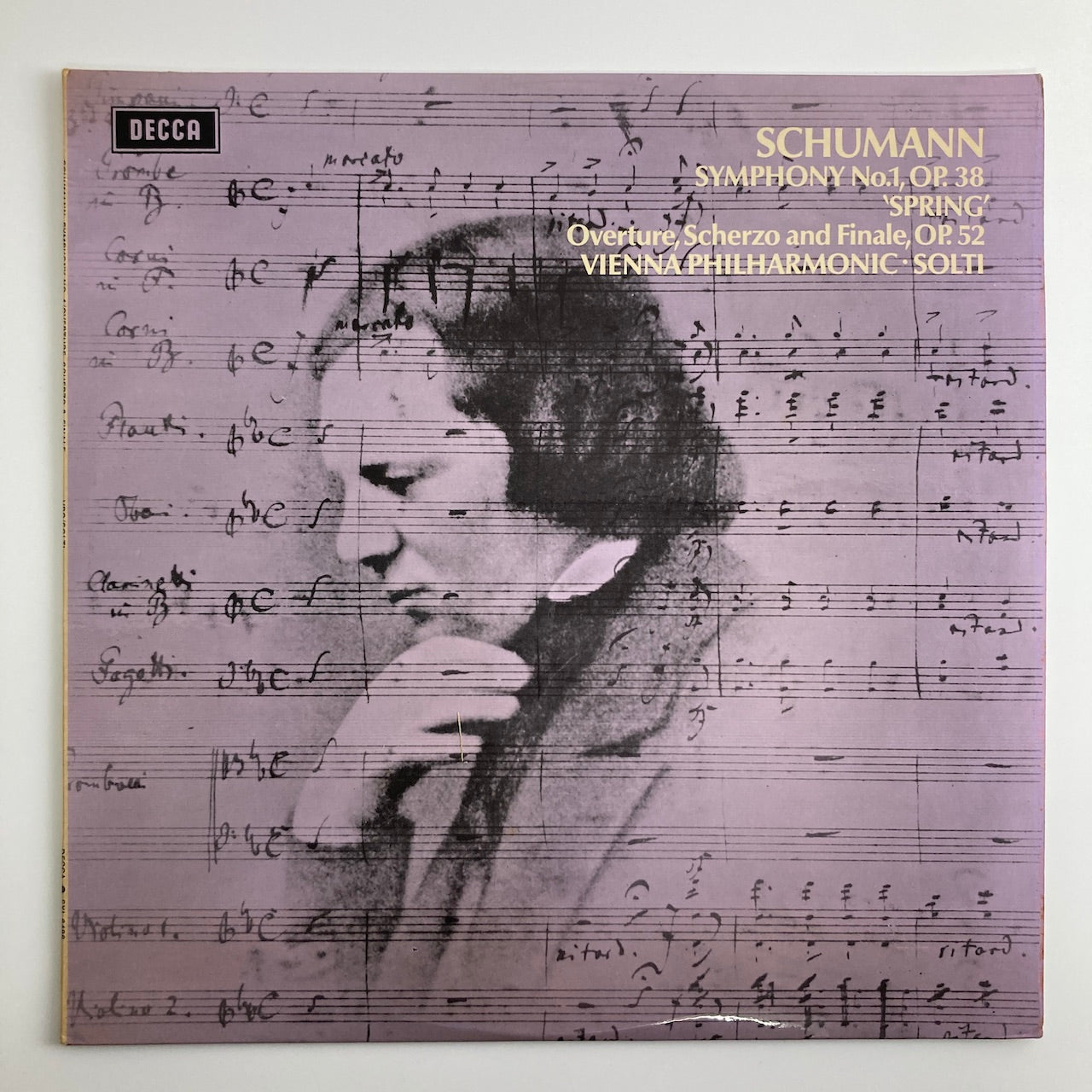 LP/ ゲオルグ・ショルティ / シューマン:交響曲第1番「春」 / UKオリジナル盤 ED4 DECCA CS付 DECCA SXL6486