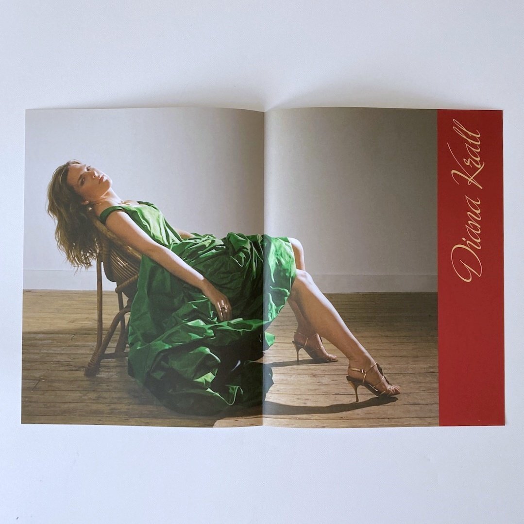 LP/ DIANA KRALL / CHRISTMAS SONGS / ダイアナ・クラール / US盤 180g 重量盤 ポスター VERVE B0004717-01