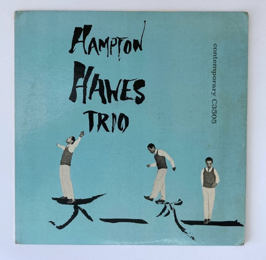 LP/ HAMPTON HAWES / HAMPTON HAWES VOL. 1 / ハンプトン・ホーズ / US盤 黄色ラベル DG 青ジャケ CONTEMPORARY C3505