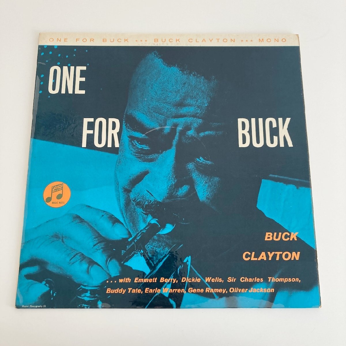 LP/ BUCK CLAYTON / ONE FOR BUCK / バック・クレイトン / UK盤 UKオリジナル(US無し) COLUMBIA 33SX1390