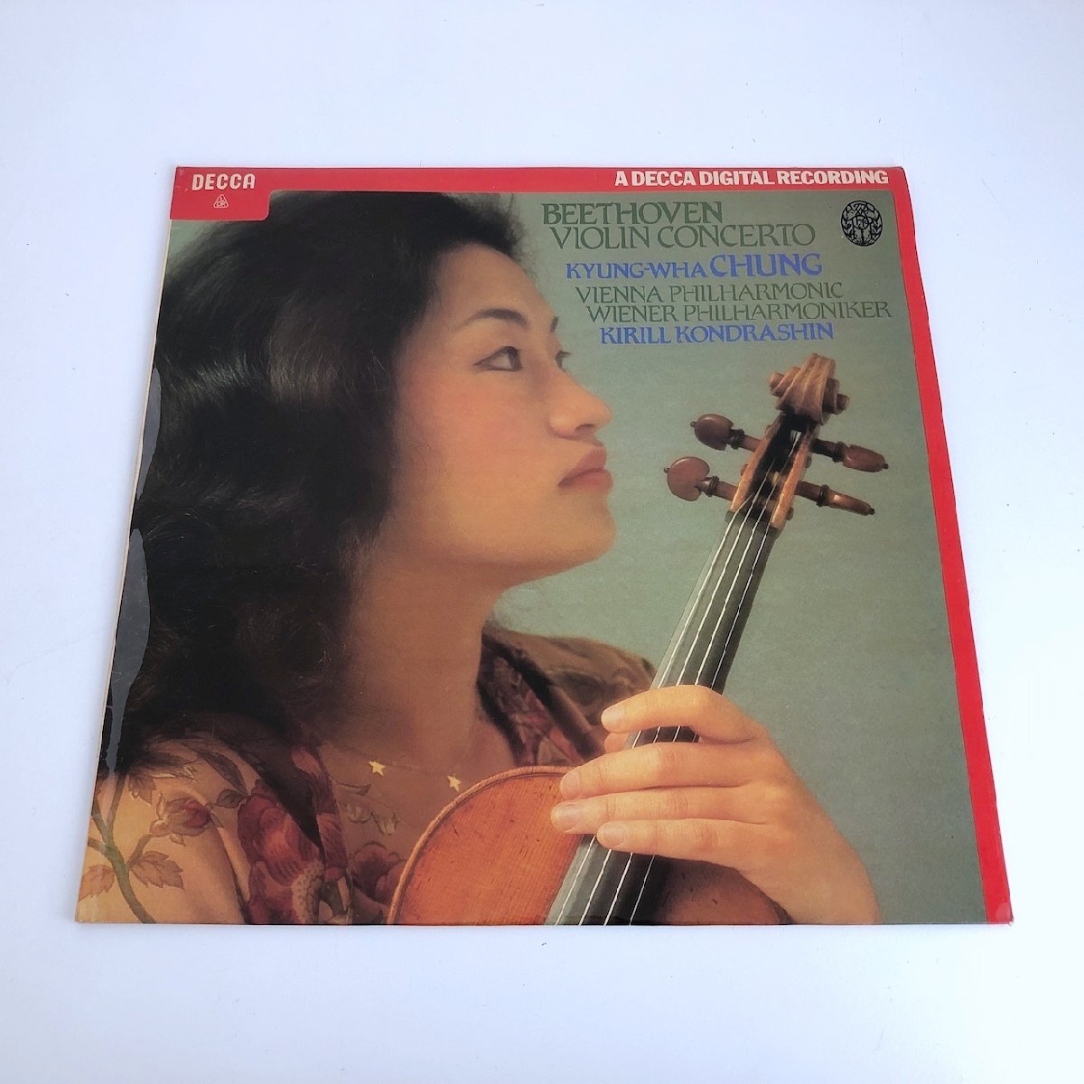 LP/ チョン・キョンファ、キリル・コンドラシン / ベートーヴェン:ヴァイオリン協奏曲 / UK盤 稀少UK DIGITAL CS DECCA SXDL7508