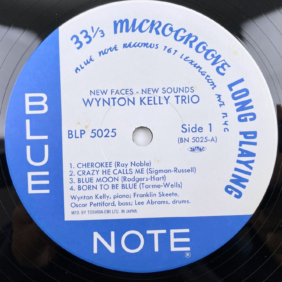 LP/ WYNTON KELLY / NEW FACES - NEW SOUNDS / 国内盤 ライナー BLUE NOTE BN5025