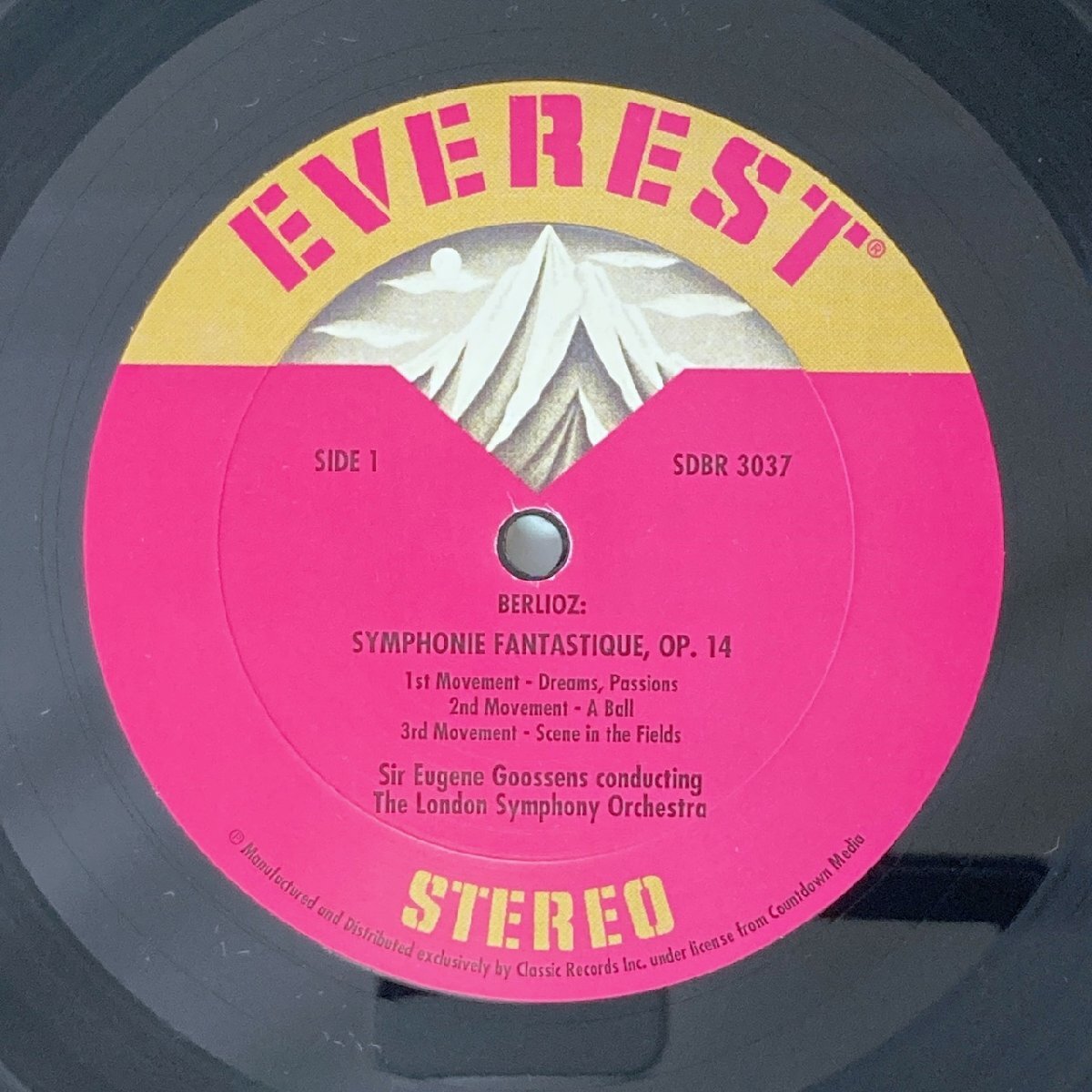 LP/ グーセンス / ベルリオーズ:幻想交響曲 / US盤 重量盤 CLASSIC RECORDS EVEREST