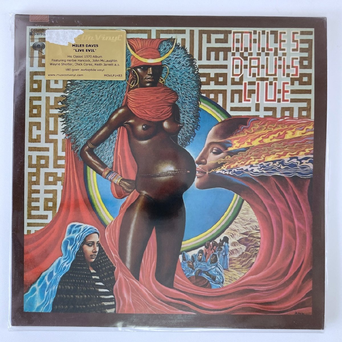 LP/ MILES DAVIS / LIVE-EVIL / マイルス・デイヴィス / US盤 2枚組 COLUMBIA MOVLP1483