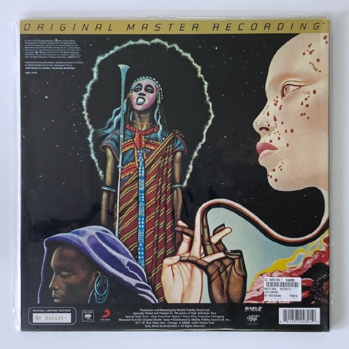 LP/ MILES DAVIS / BITCHES BREW / マイルス・デイヴィス / US盤 2枚組 インナー COLUMBIA MFSL2-439