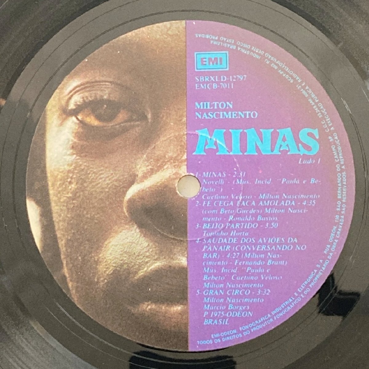 LP/ MILTON NASCIMENTO / MINAS GERAES / ミルトン・ナシメント / ブラジル盤 2枚組 EMI 31C16453808/9