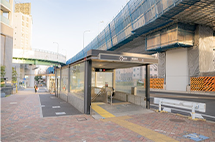 東別院駅から