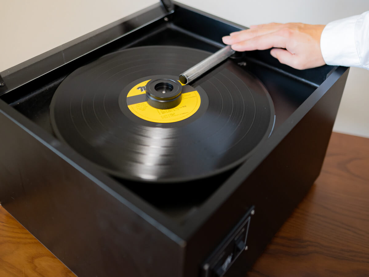 レコードクリーニングサービス 超音波洗浄 + 盤保存用 丸底内袋厚めタイプ付き納品