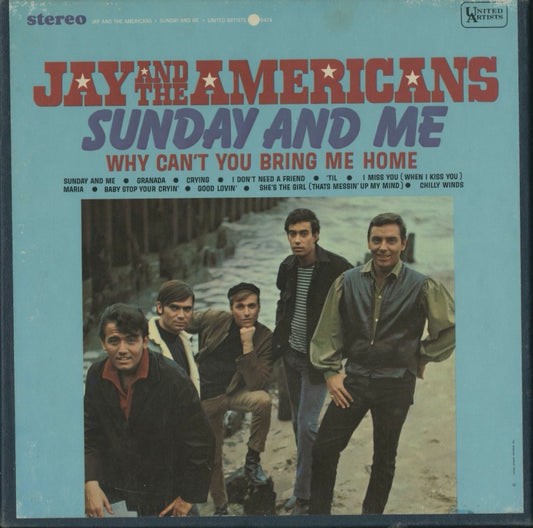 オープンリールテープ JAY & THE AMERICANS / SUNDAY AND ME 7号 9.5cm/s (3 3/4IPS) 4トラック