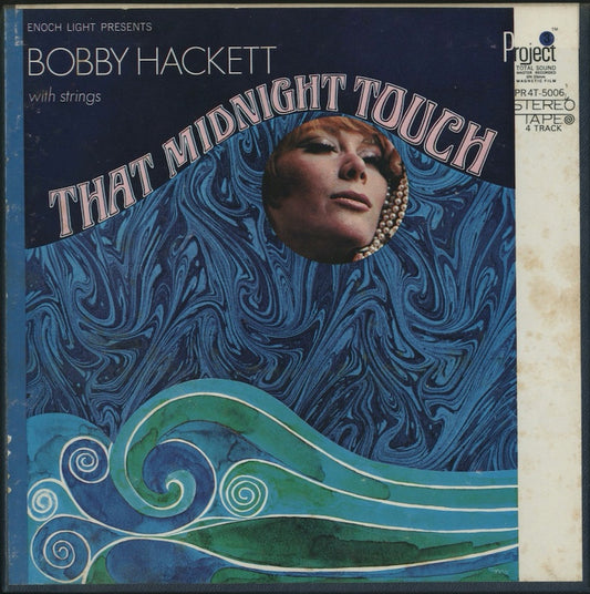 オープンリールテープ BOBBY HACKETT WITH STRINGS / THE MIDNIGHT TOUCH 7号 19cm/s (7 1/2IPS) 4トラック
