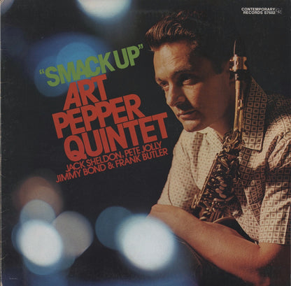 LP/ ART PEPPER / SMACK UP / US盤/OJC/CONTEMPORARY