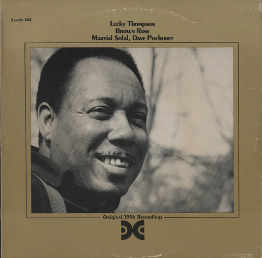 LP/ LUCKY THOMPSON / BROWN ROSE / US盤/XANADU