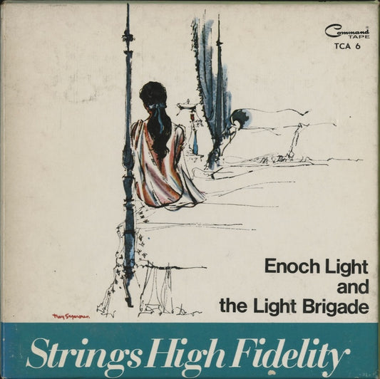 オープンリールテープ ENOCH LIGHT AND THE LIGHT BRIGADE / 幻を求めて - STRINGS HIGH FIDELITY 7号 19cm/s (7 1/2IPS) 4トラック ライナー付き