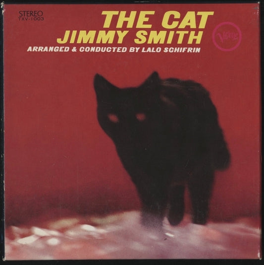 オープンリールテープ JIMMY SMITH / THE CAT 7号 19cm/s (7 1/2IPS) 4トラック 日本製 ライナー付(ヨレ、日焼け)