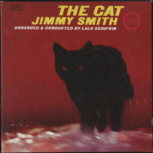 オープンリールテープ JIMMY SMITH / THE CAT 7号 19cm/s (7 1/2IPS) 4トラック 日本製 ライナー(日焼け)付