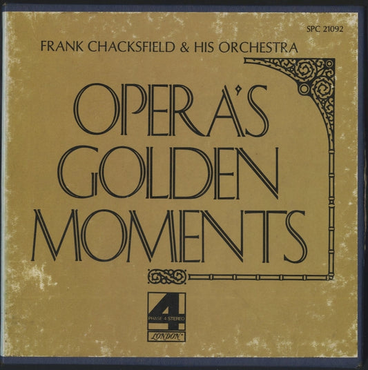 オープンリールテープ FRANK CHACKSFIELD / OPERA'S GOLDEN MELODIES 7号 19cm/s (7 1/2IPS) 4トラック