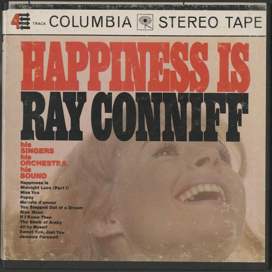 オープンリールテープ RAY CONNIFF / HAPPINNESS IS 7号 19cm/s (7 1/2IPS) 4トラック