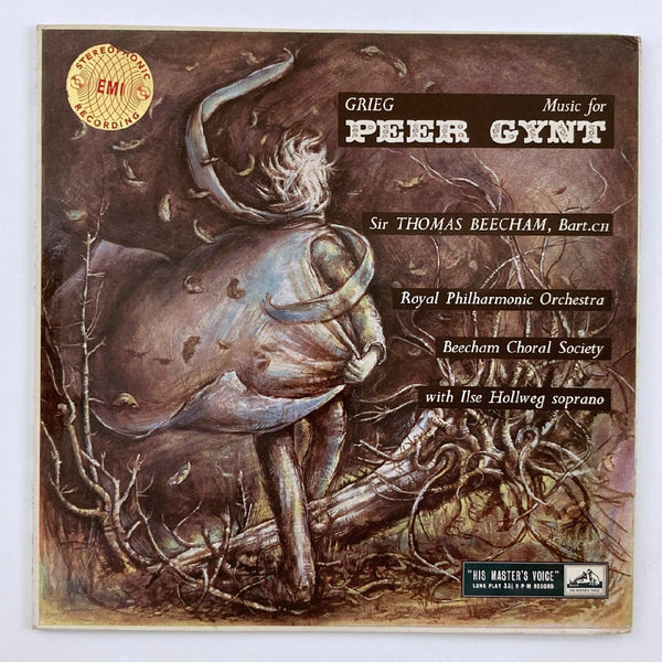 LP/ トーマス・ビーチャム / グリーグ：組曲「ペール・ギュント」 / UK盤 白金ラベル CS EMI ASD258