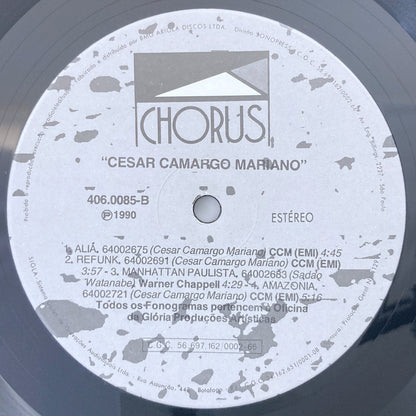 LP/ CESAR CAMARGO MARIANO / CESAR CAMARGO MARIANO / セザル・カマルゴ・マリアーノ / ブラジル盤 CHORUS ESTUDIO 4060085